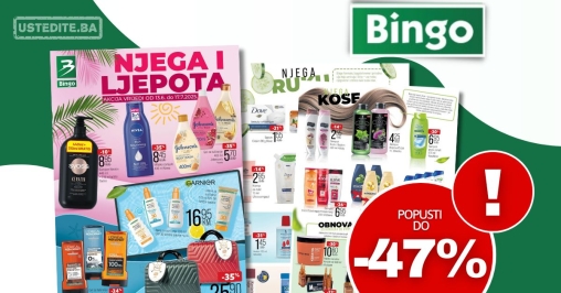 Bingo katalog Njega i ljepota 13.6-17.7.2025.