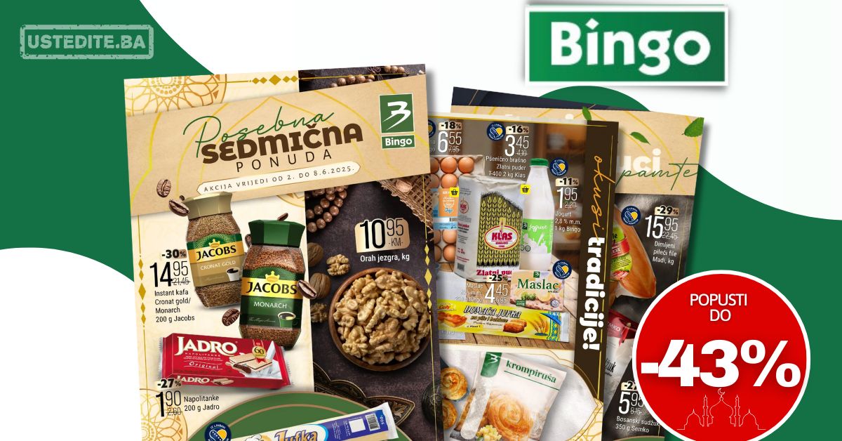 Bingo katalog BAJRAMSKA AKCIJA 2-8.6.2025.