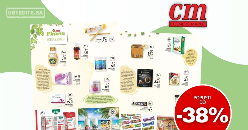 CM Pharm katalog – sniženje do 27.6.2025.