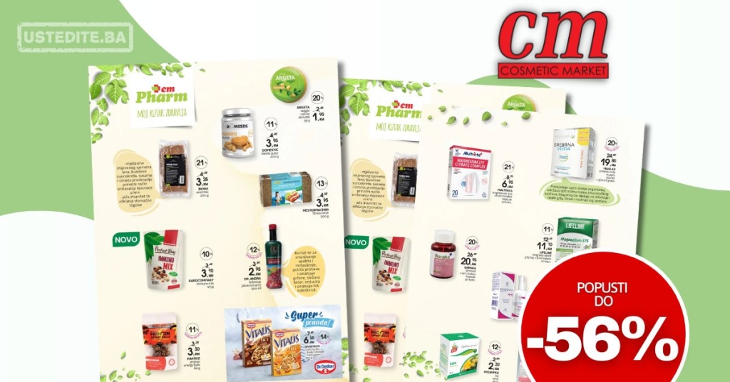 CM Pharm katalog - sniženje do 11.7.2025.