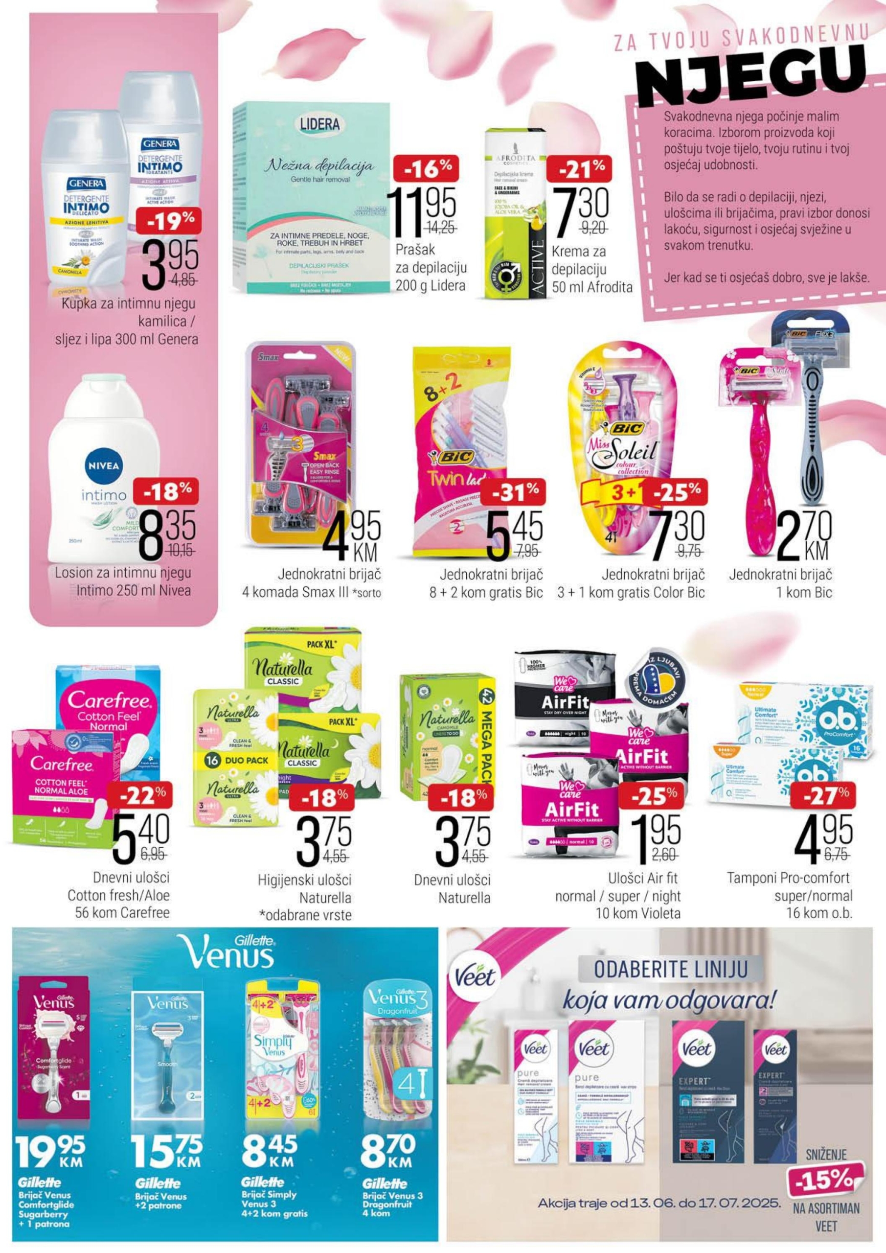 Bingo katalog Njega i ljepota 13.6-17.7.2025.