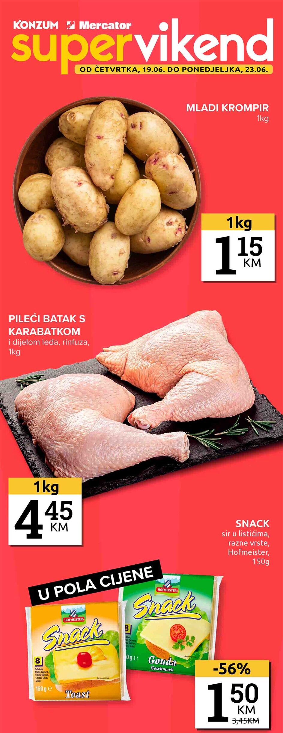 Konzum vikend akcija 19-23.6.2025.