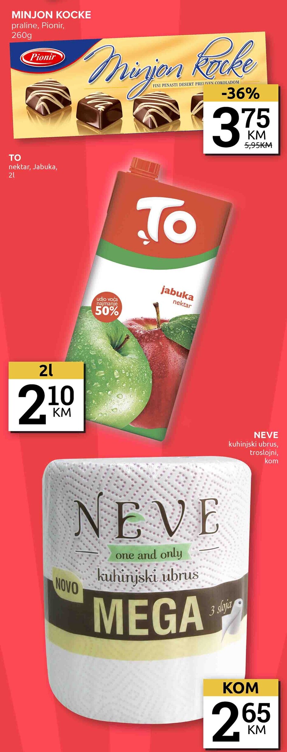 Konzum vikend akcija 4-9.6.2025.