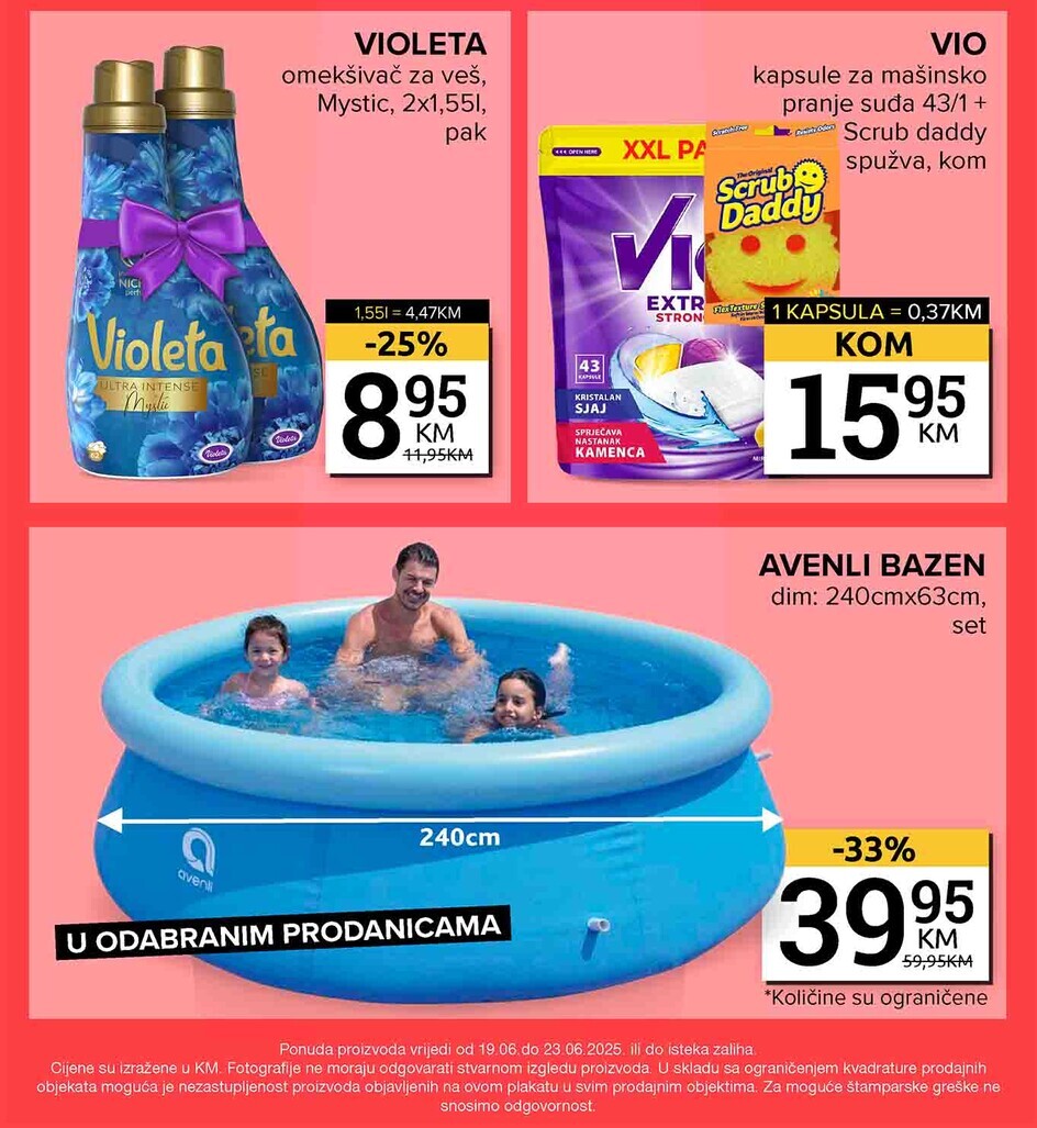 Konzum vikend akcija 19-23.6.2025.