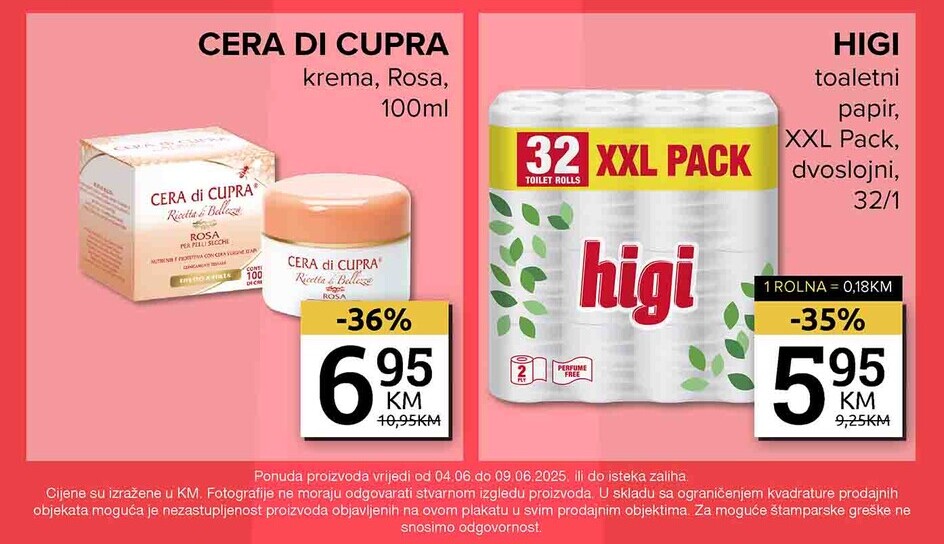 Konzum vikend akcija 4-9.6.2025.