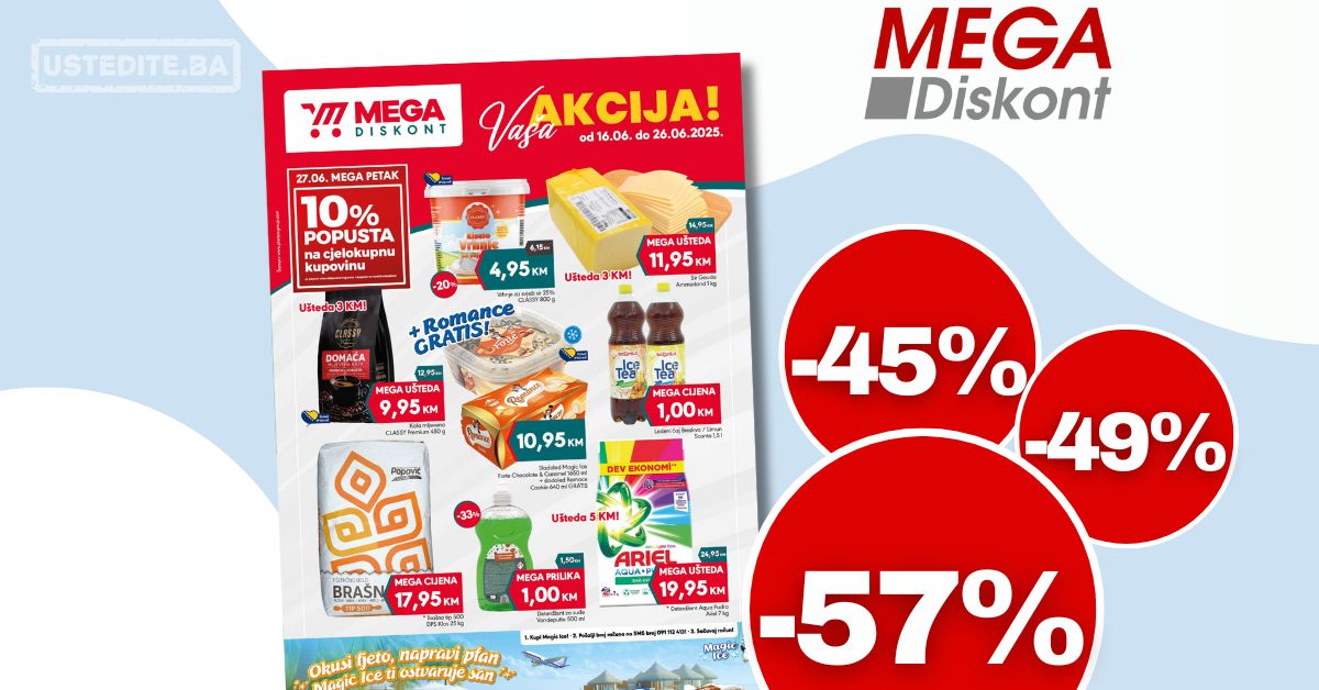 Mega Diskont katalog 16-26.6.2025.