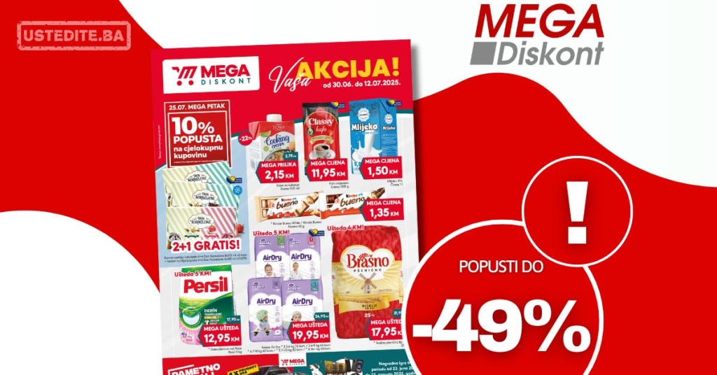 Mega Diskont katalog 30.6-12.7.2025.