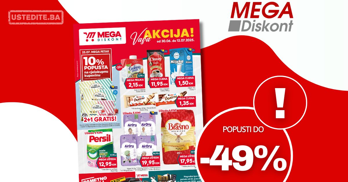 Mega Diskont katalog 30.6-12.7.2025.