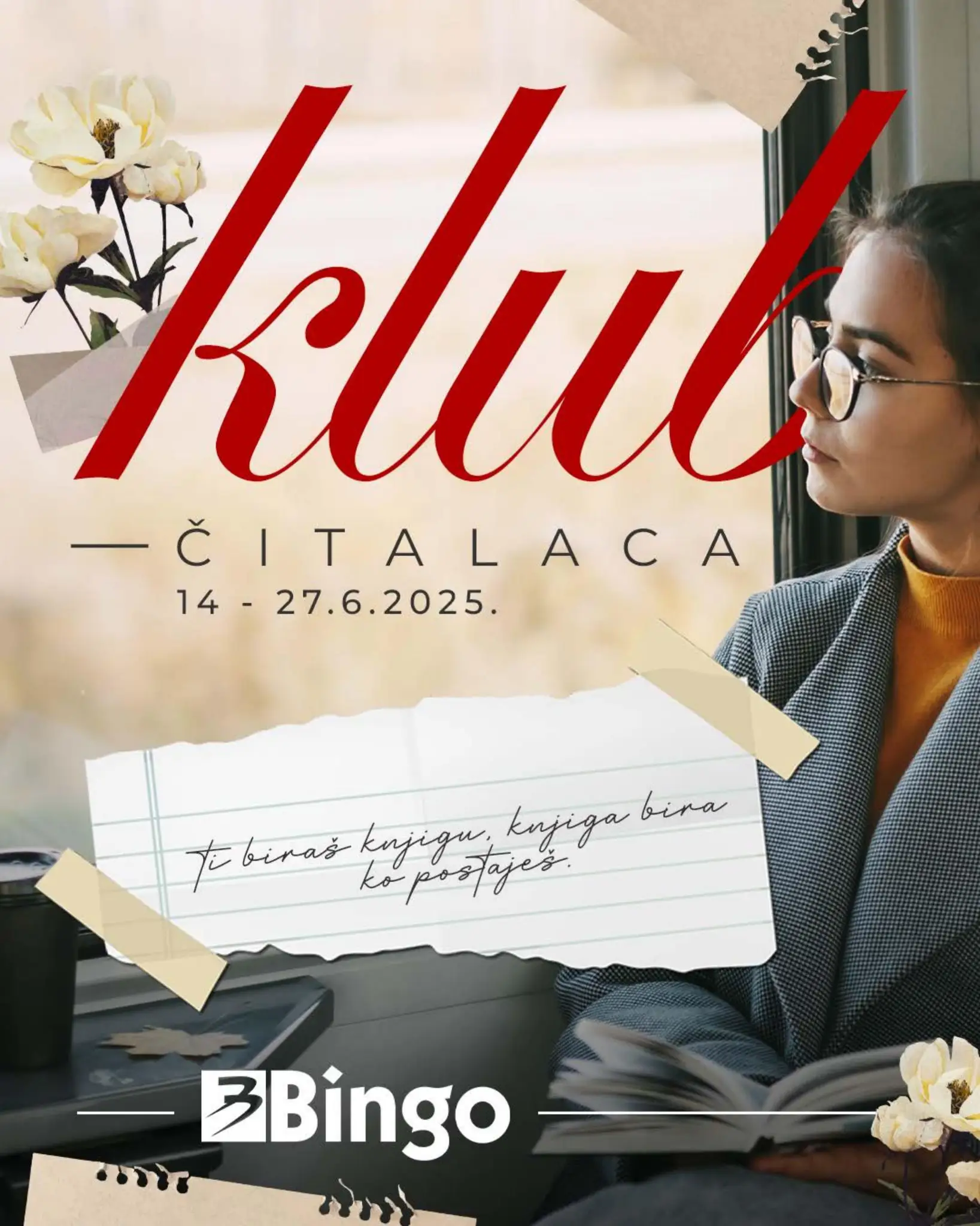 Bingo katalog KLUB ČITALACA 14-27.6.2025.