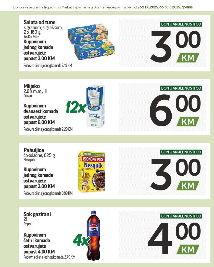 Tropic katalog SUPER BONBONJERA 1-30.6.2025.