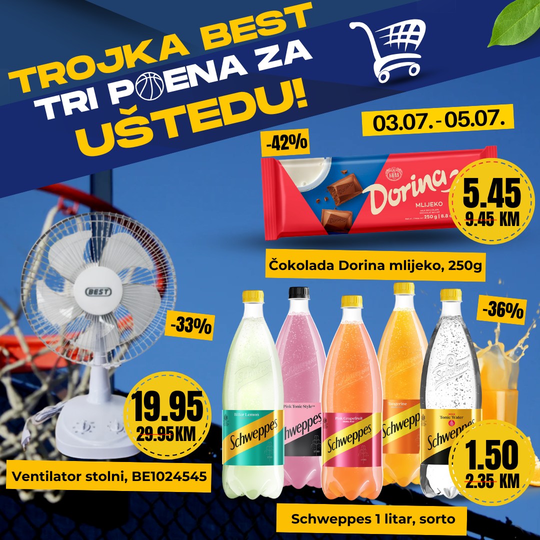 Best SUPER AKCIJA 3-5.7.2025.