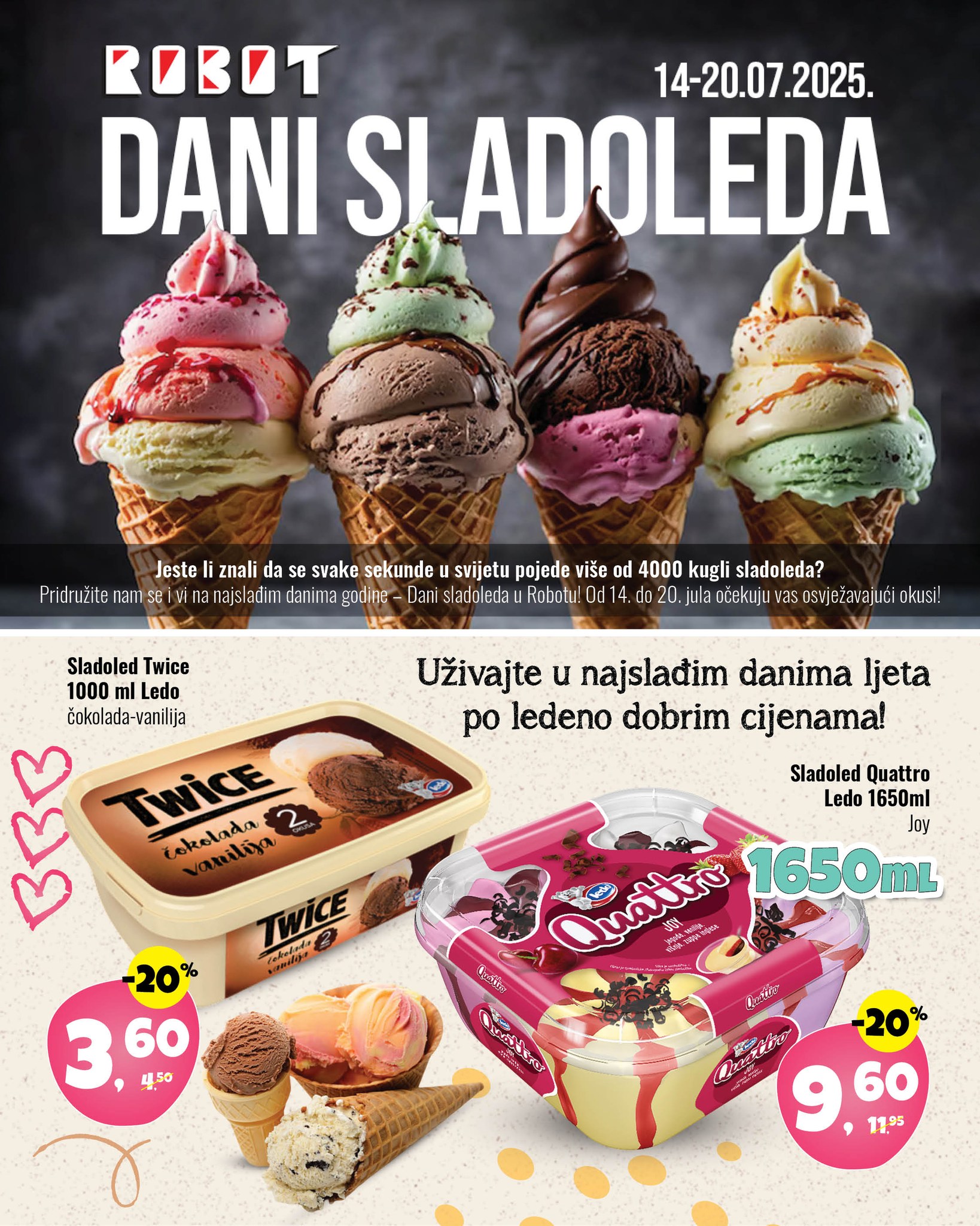 Robot akcija DANI SLADOLEDA 14-20.7.2025.