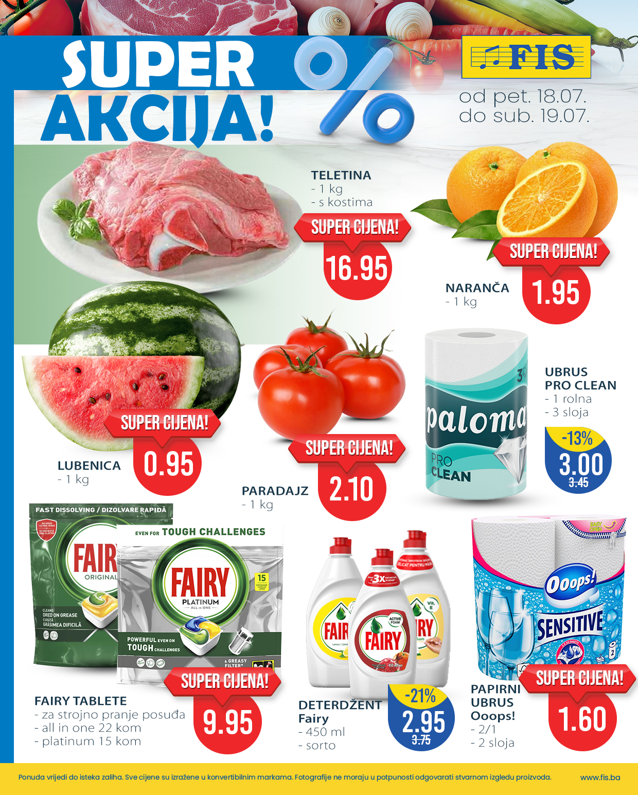 Fis vikend akcija 18-19.7.2025.