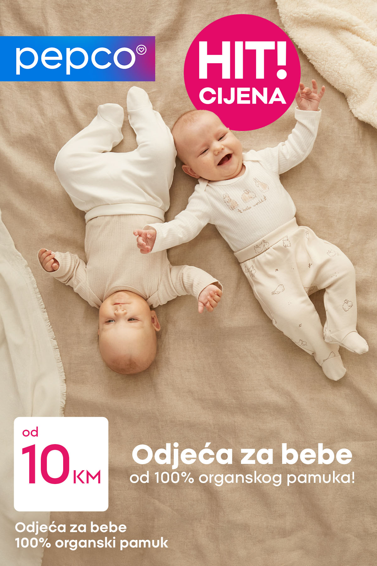 Pepco ODJEĆA ZA BEBE 17-23.7.2025.