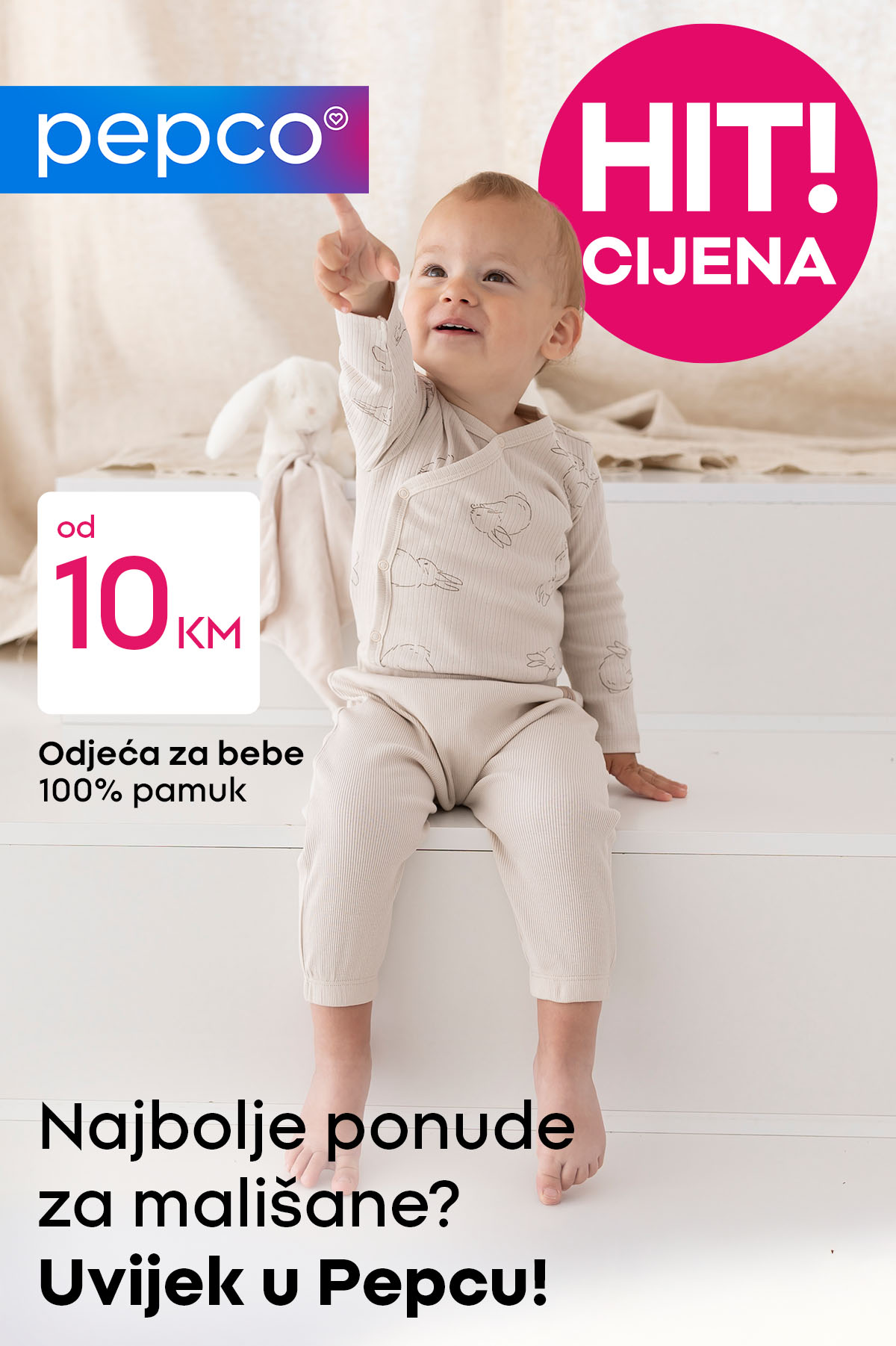 Pepco akcija BEBE juli 2025.