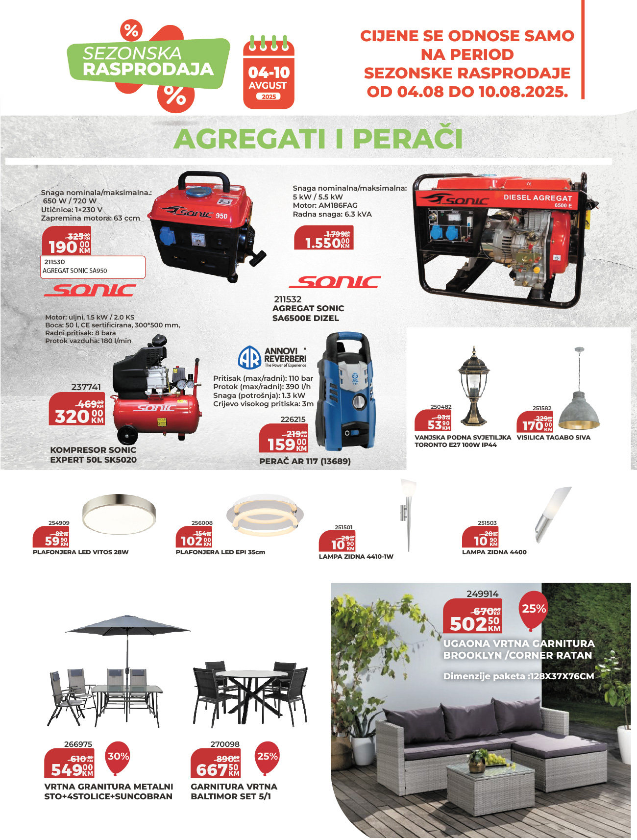 Verno by Agromehanika katalog avgust 2025.
