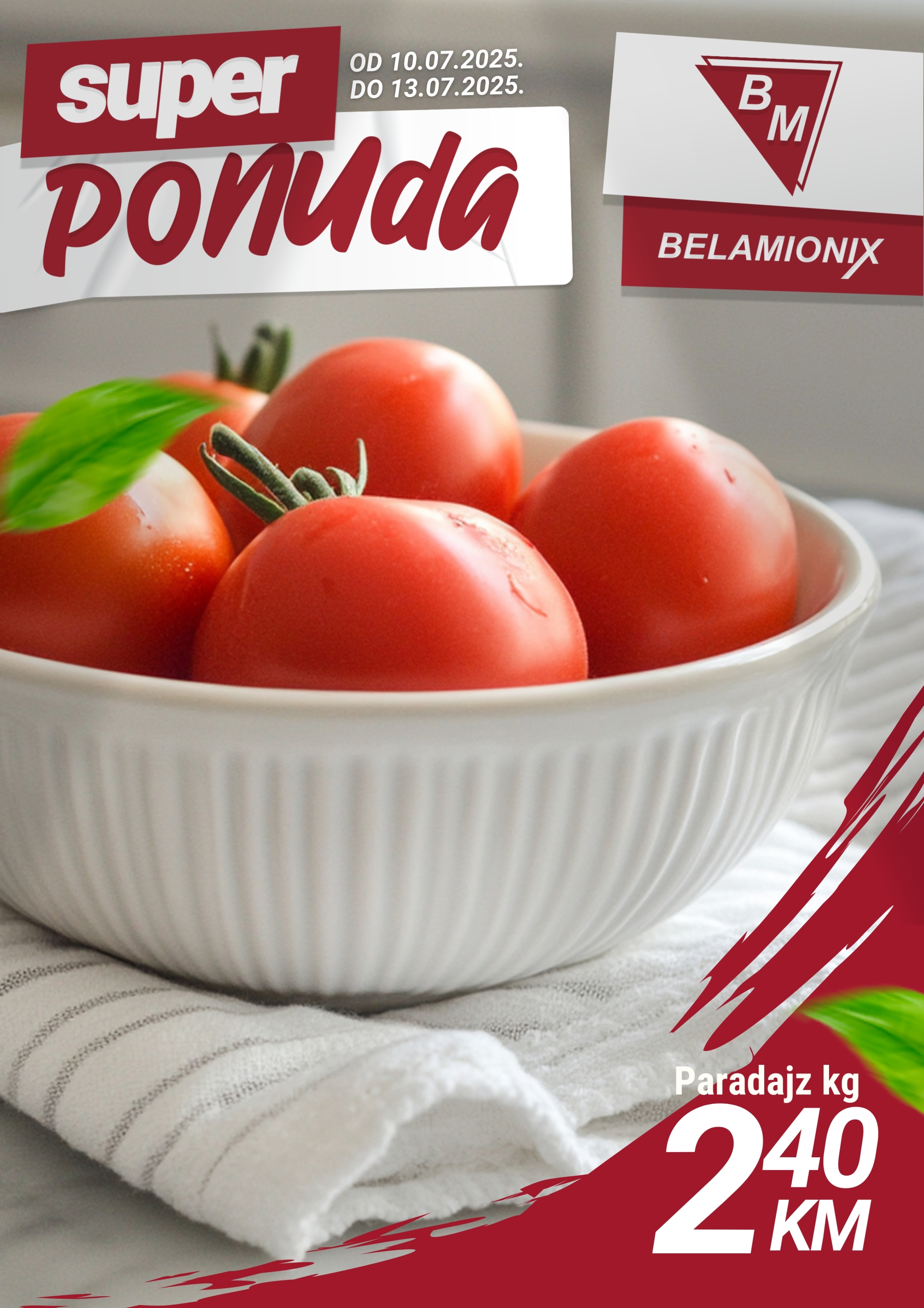 Belamionix vikend akcija 10-13.7.2025.