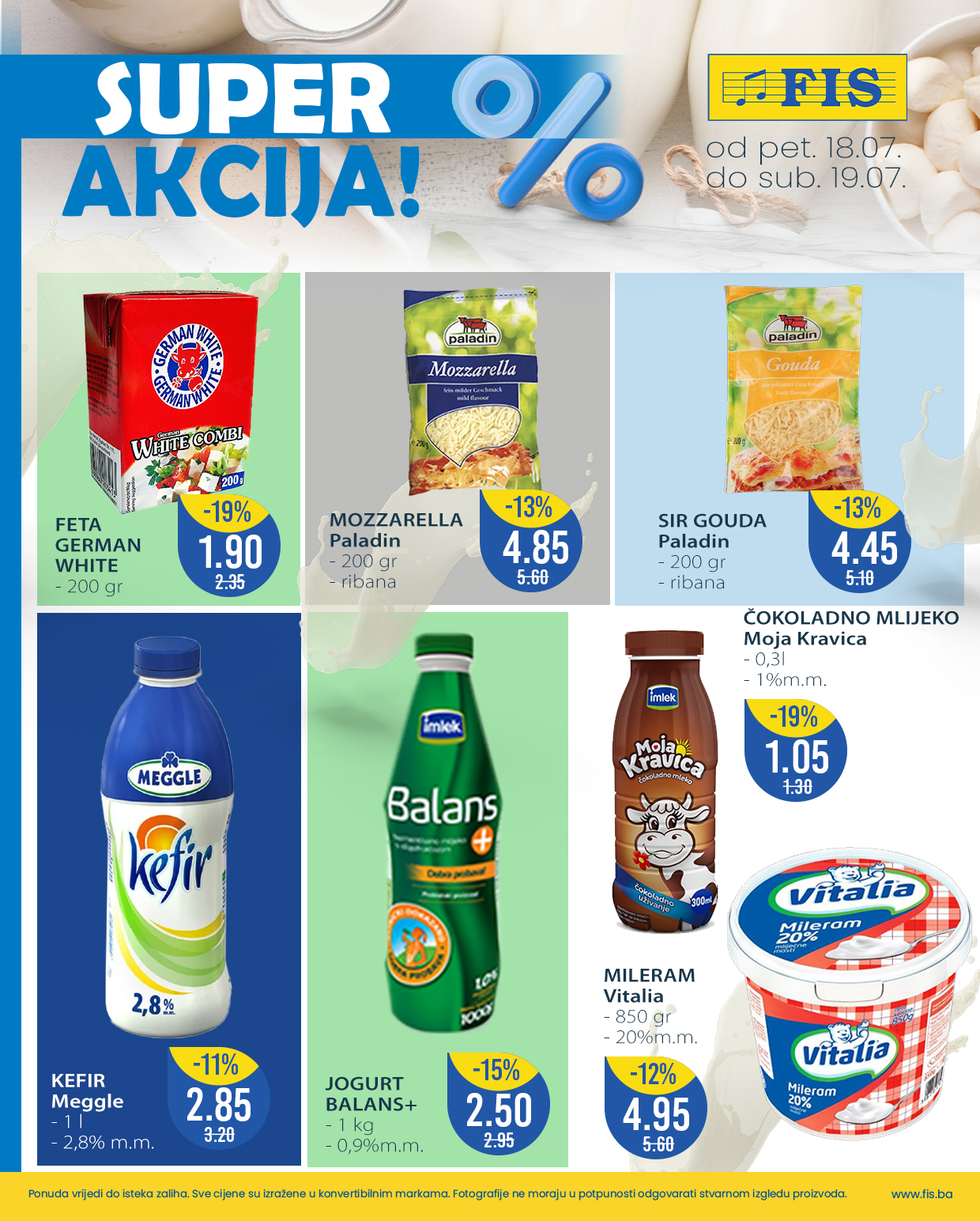 Fis vikend akcija 18-19.7.2025.