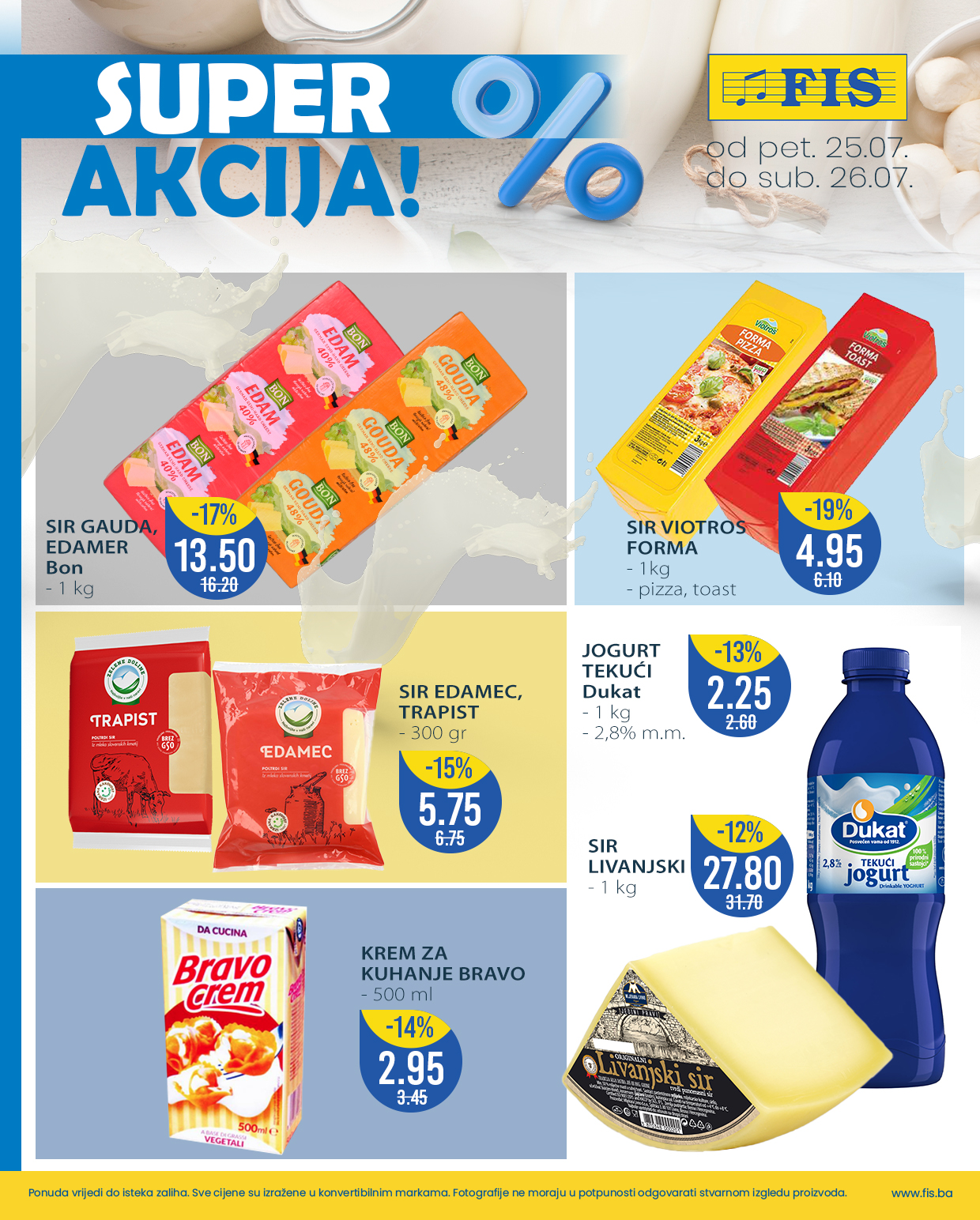 Fis vikend akcija 25-26.7.2025.