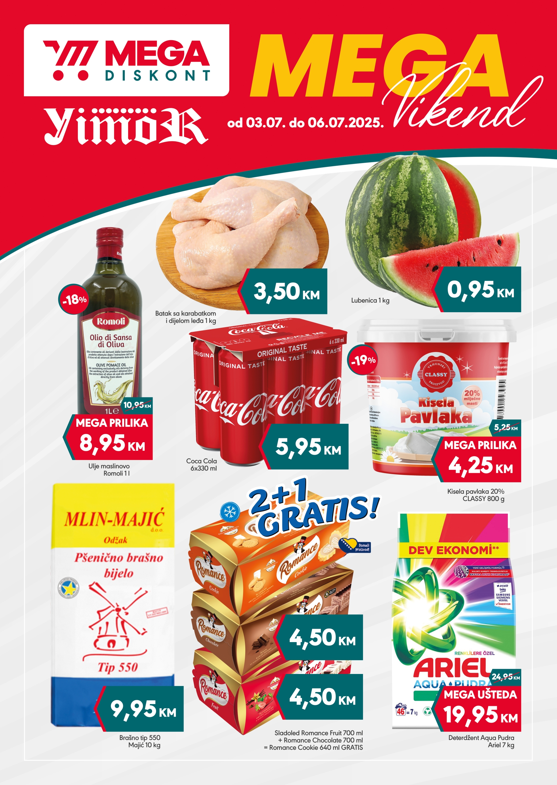 Mega Diskont vikend akcija 3-6.7.2025.