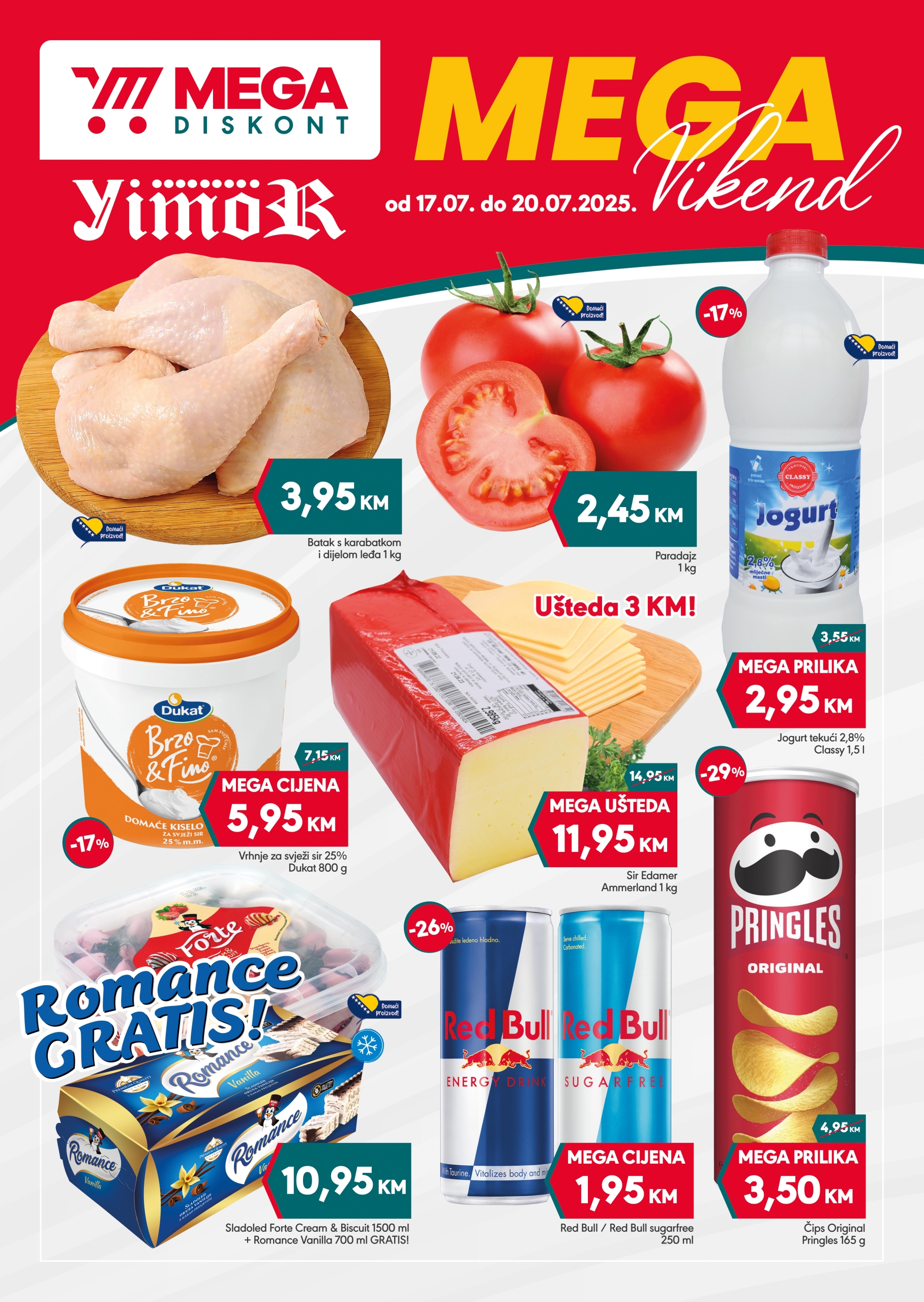 Mega Diskont vikend akcija 17-20.7.2025.