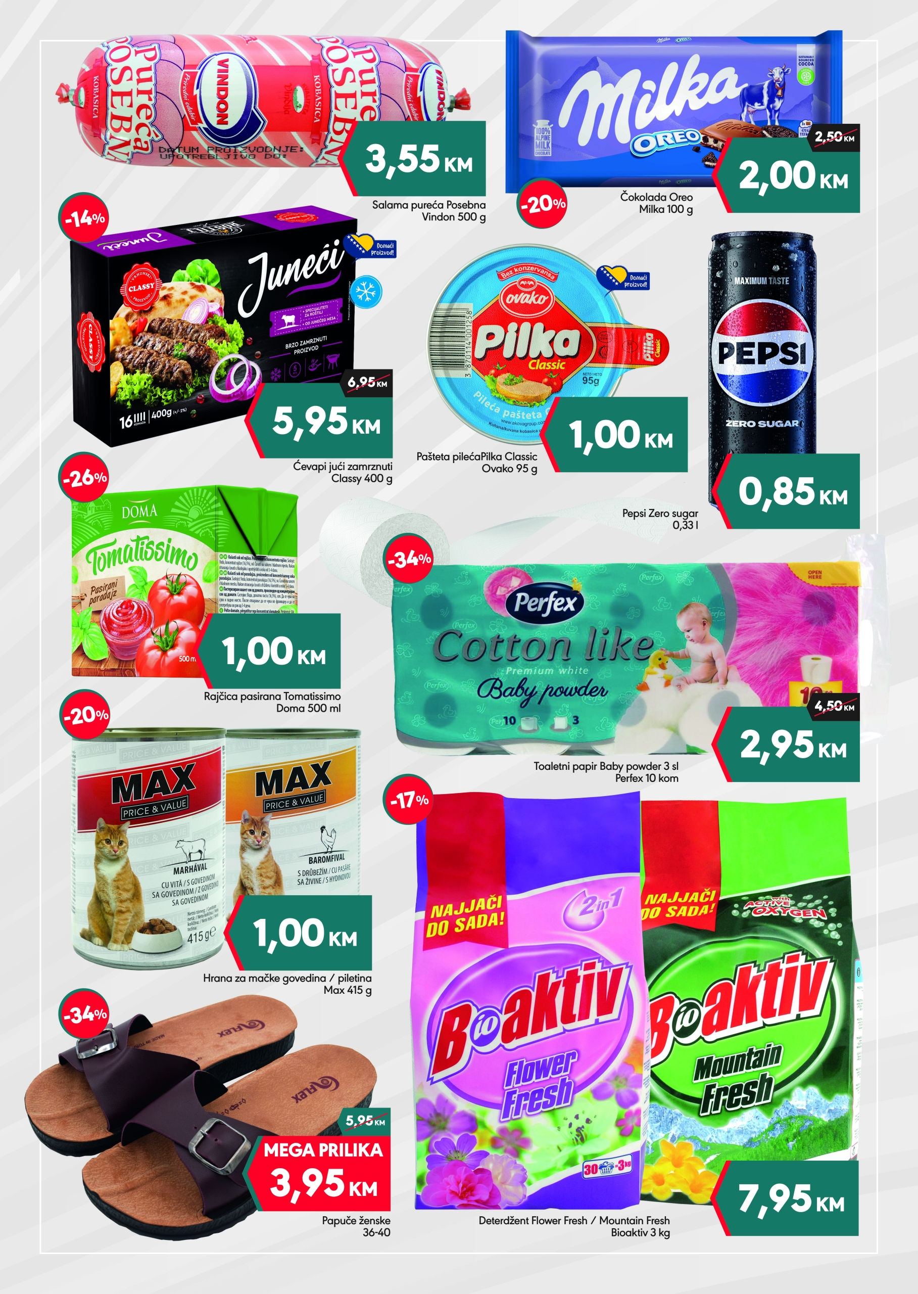 Mega Diskont vikend akcija 31.7-3.8.2025.