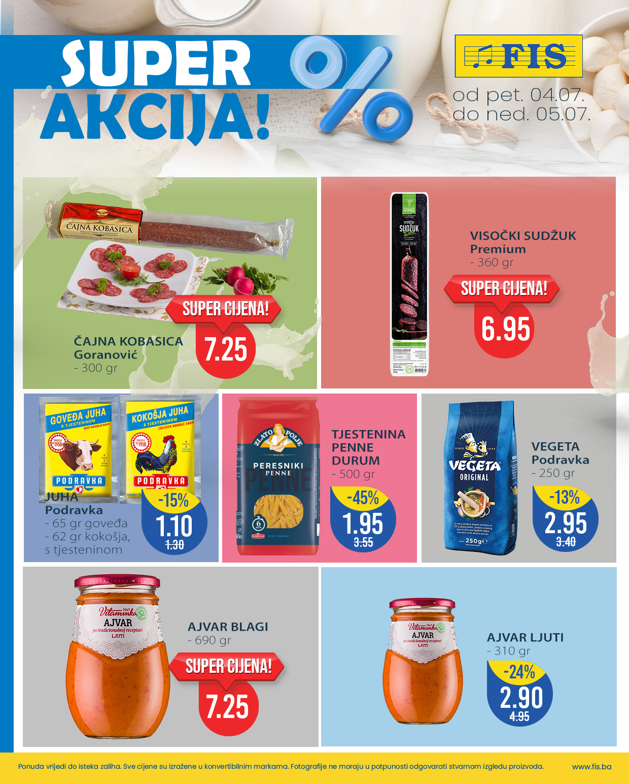Fis vikend akcija 4-5.7.2025.