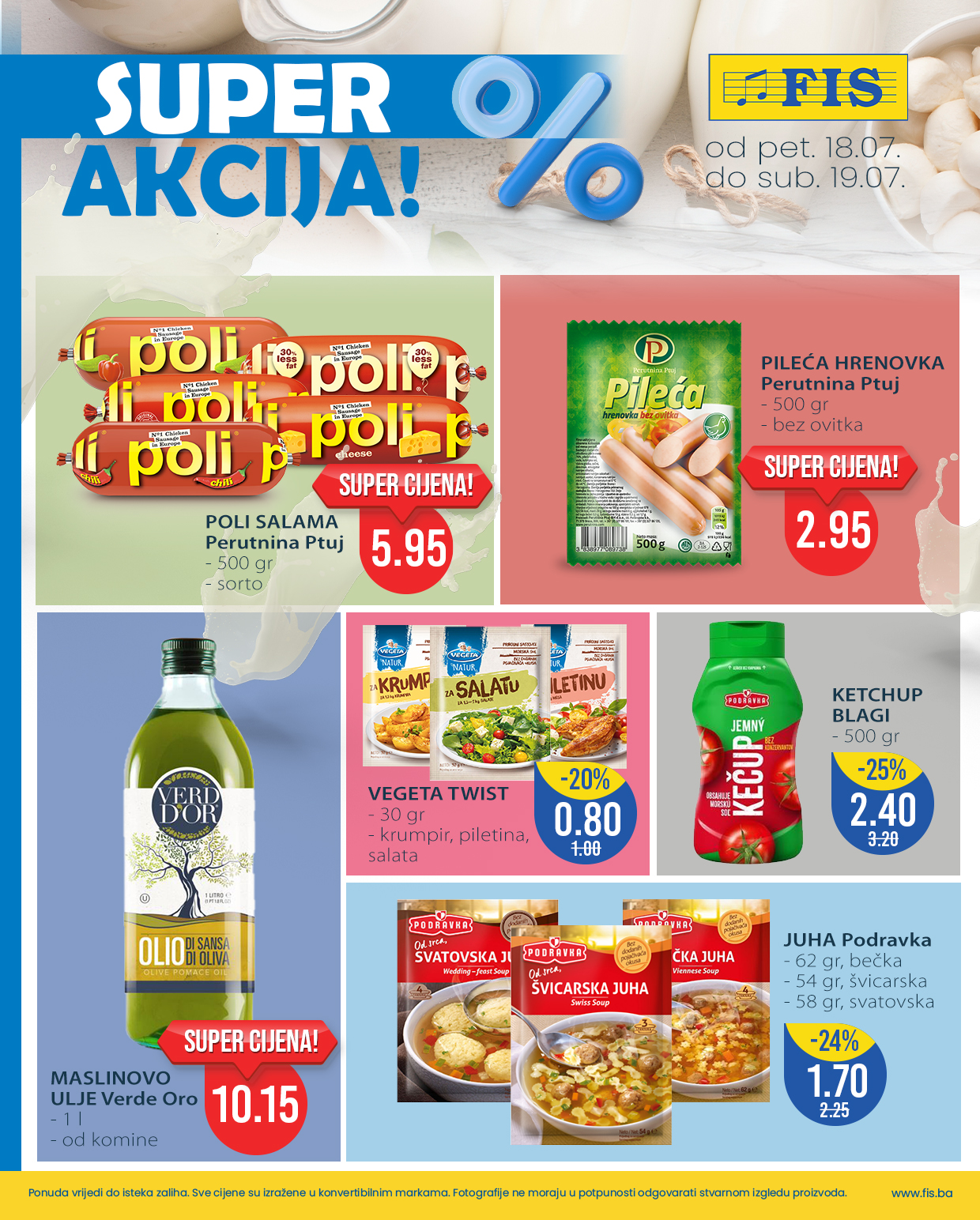 Fis vikend akcija 18-19.7.2025.