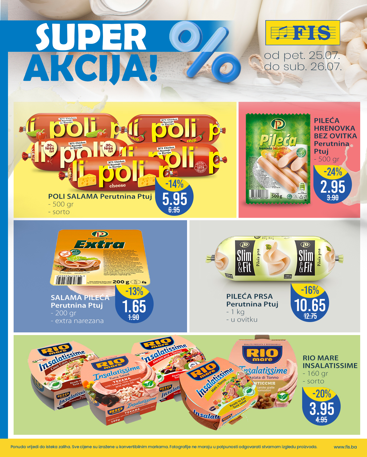 Fis vikend akcija 25-26.7.2025.
