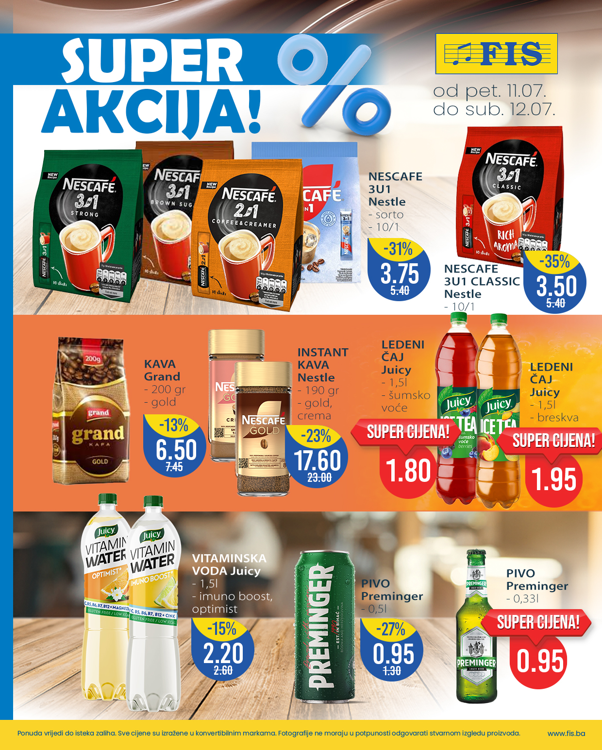 Fis vikend akcija 11-12.7.2025.