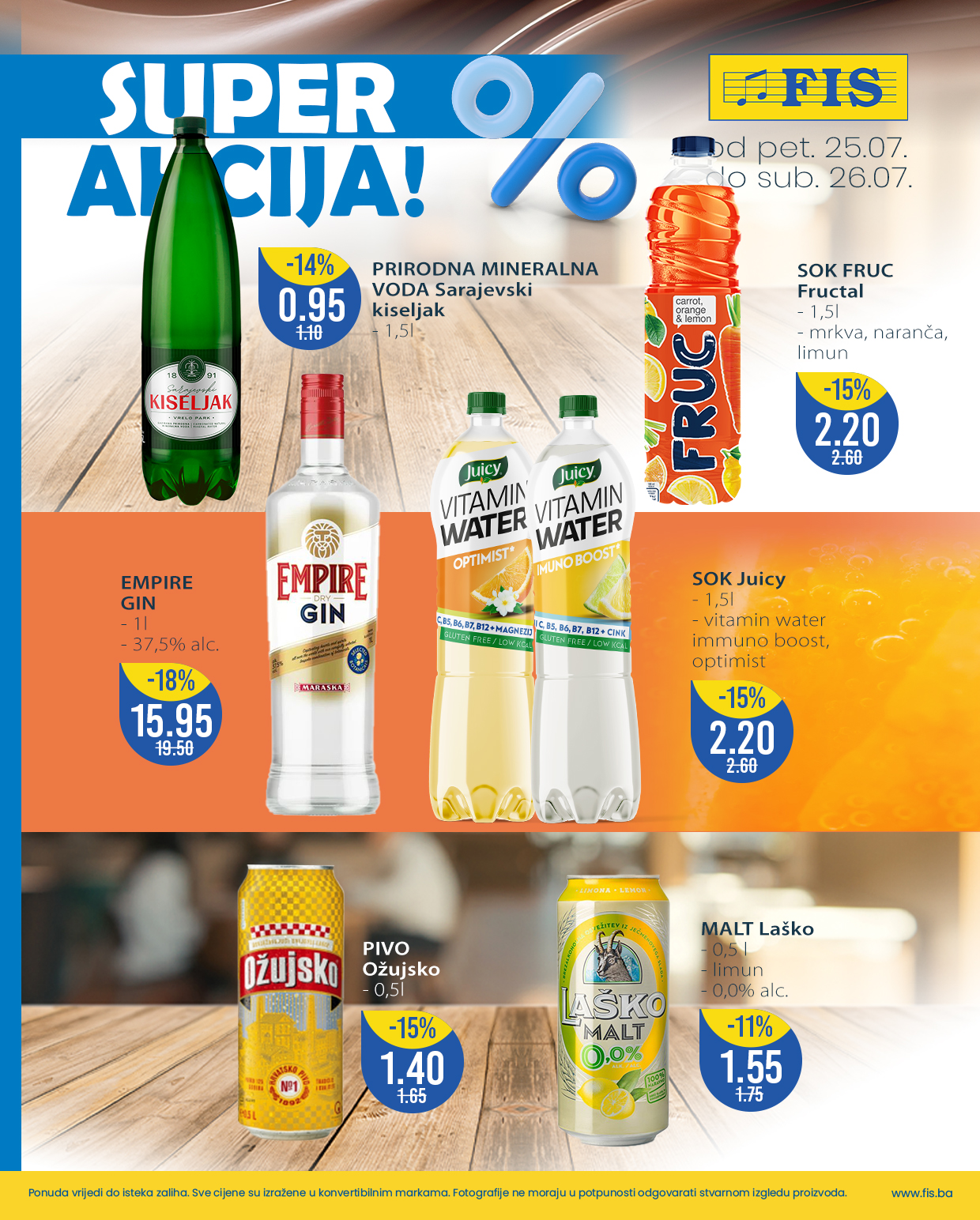 Fis vikend akcija 25-26.7.2025.