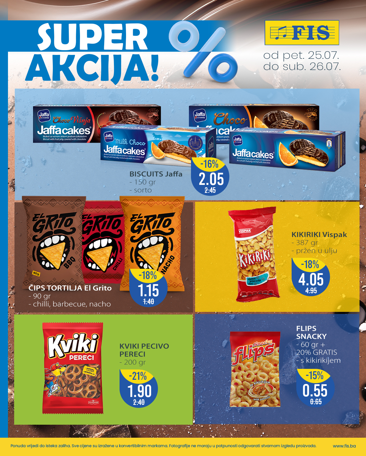 Fis vikend akcija 25-26.7.2025.