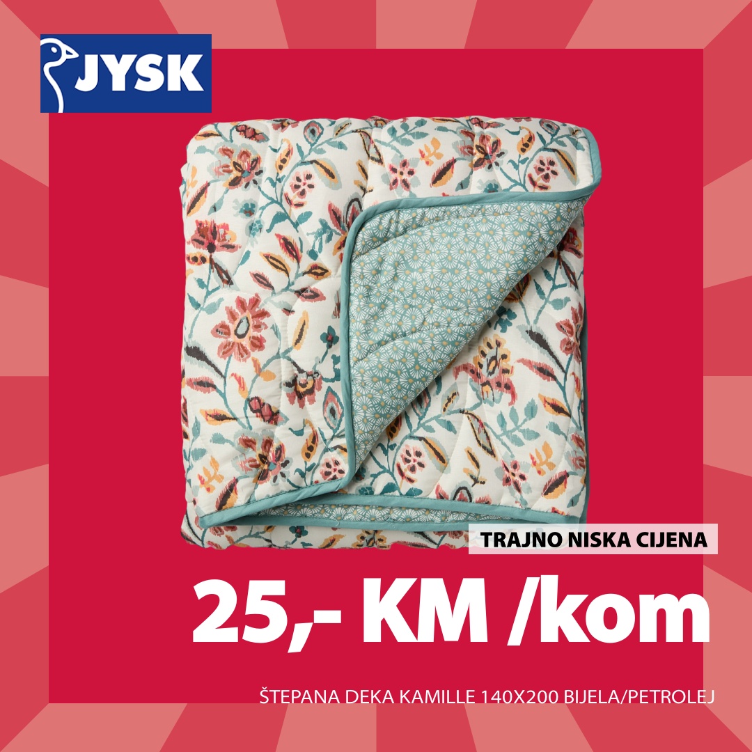 Jysk TOP SNIŽENJE – akcija do 15.7.2025.