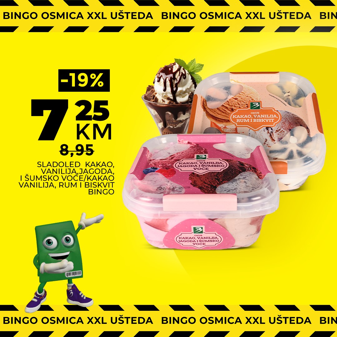 Bingo akcija XXL UŠTEDA 28.7-4.8.2025.