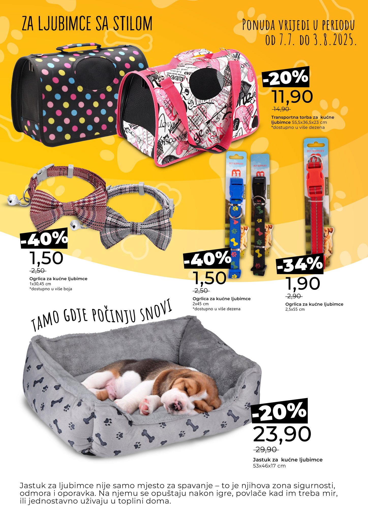 Bingo KATALOG Kućni ljubimci 7-20.7.2025.