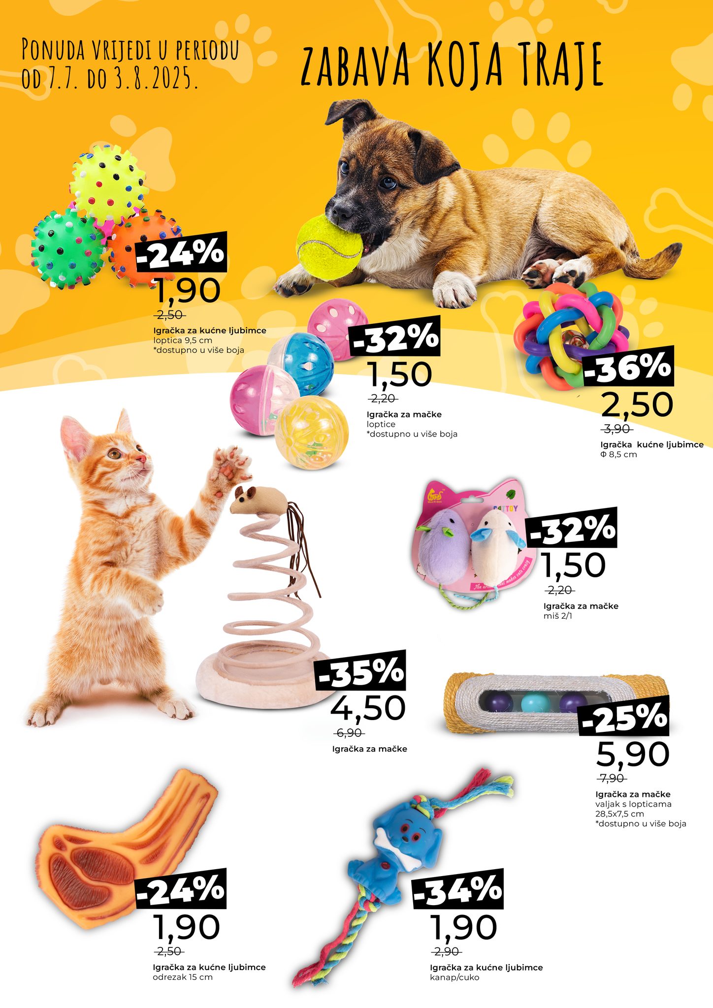 Bingo KATALOG Kućni ljubimci 7-20.7.2025.
