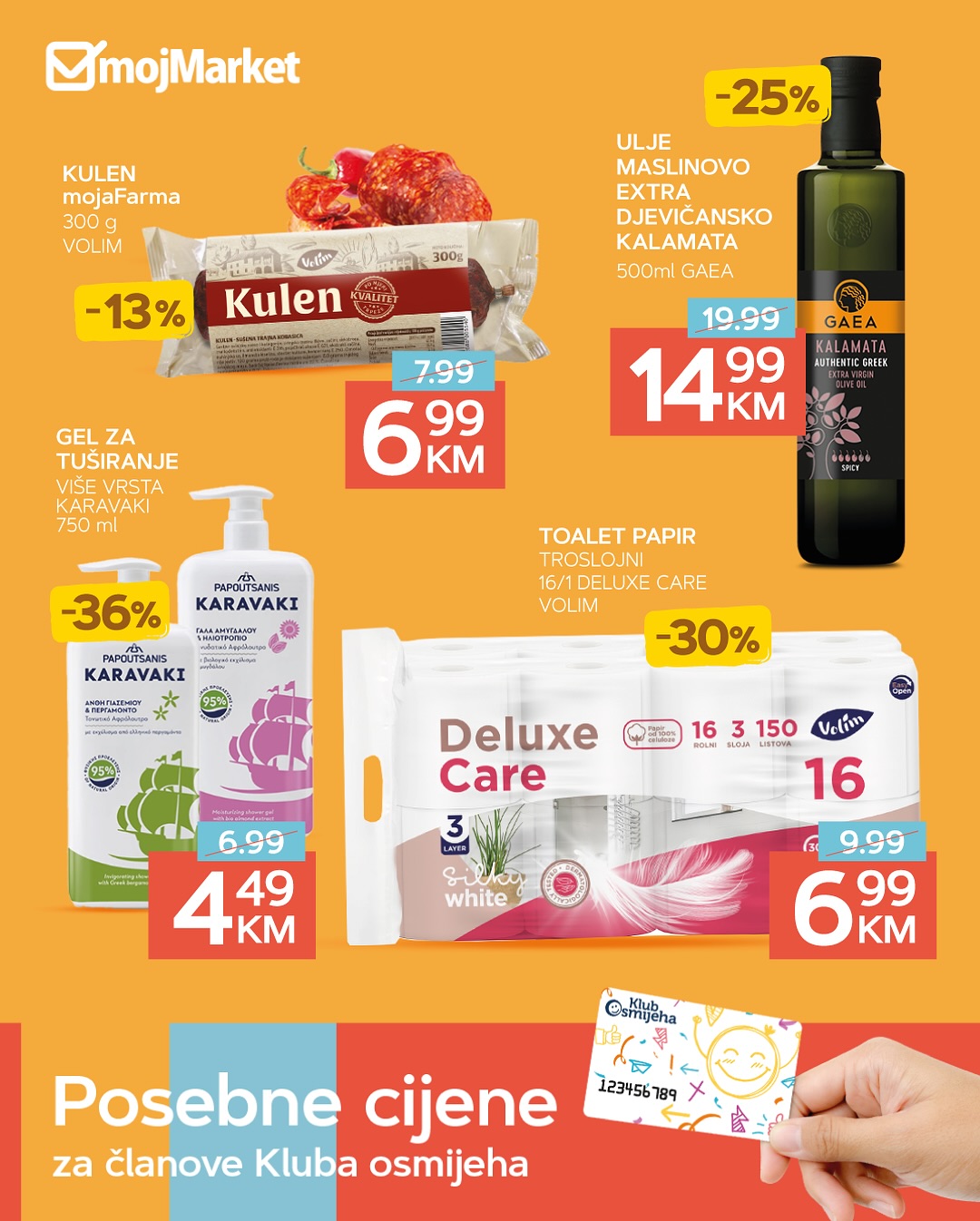 mojMarket KLUB OSMIJEHA - DO 15.7.2025.