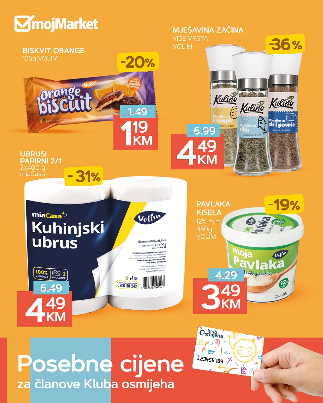 mojMarket KLUB OSMIJEHA - DO 15.7.2025.