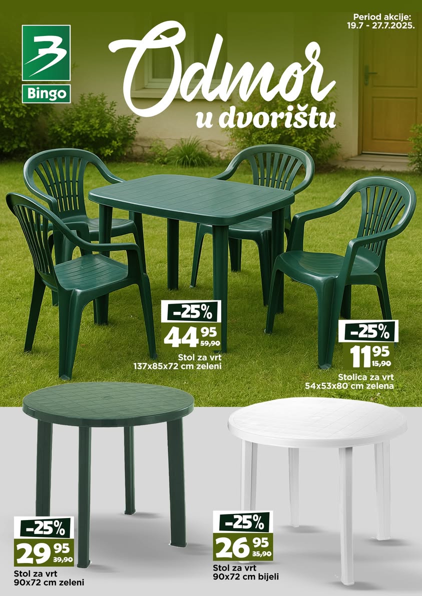 Bingo katalog VRTNI NAMJEŠTAJ 19-27.7.2025. 