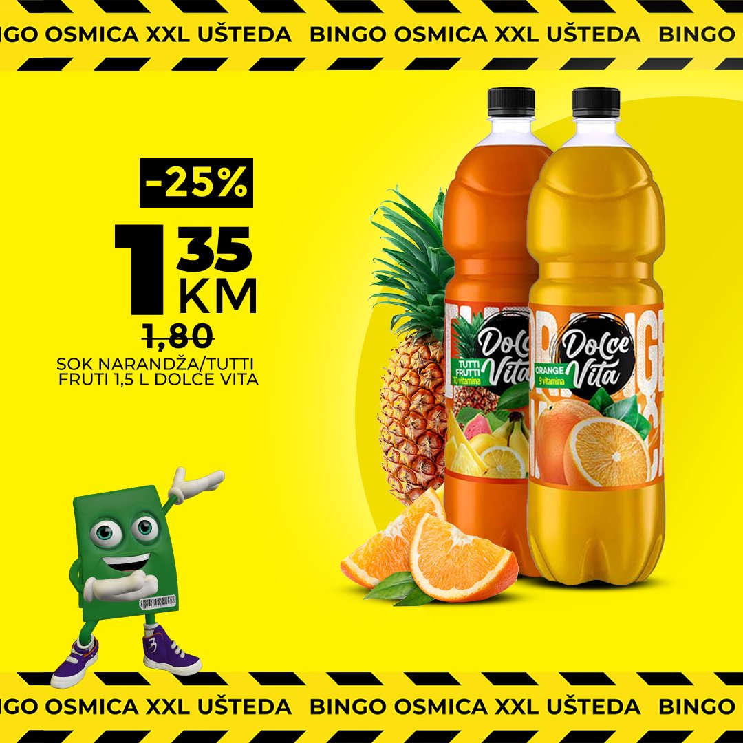 Bingo akcija XXL UŠTEDA 28.7-4.8.2025.