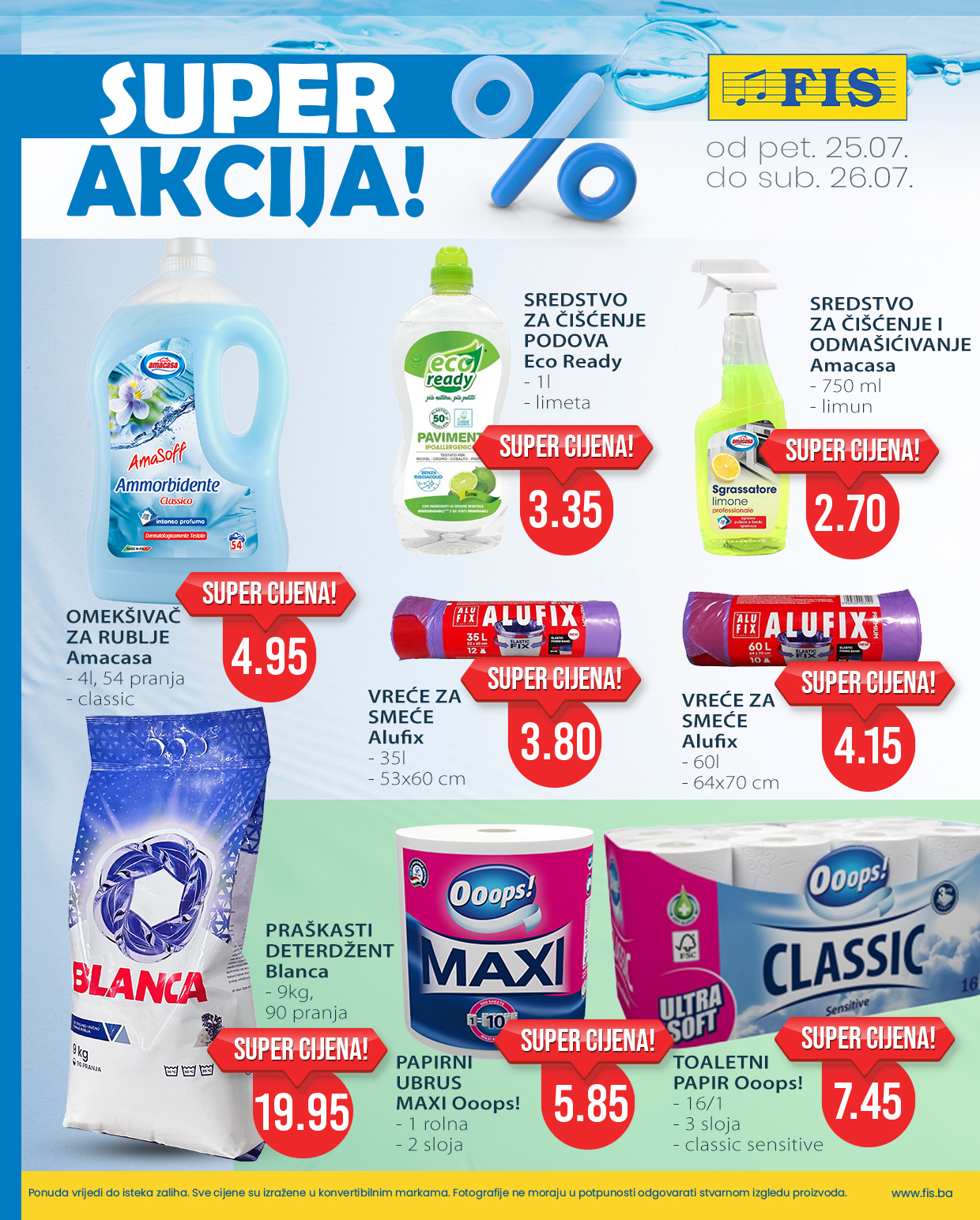Fis vikend akcija 25-26.7.2025.