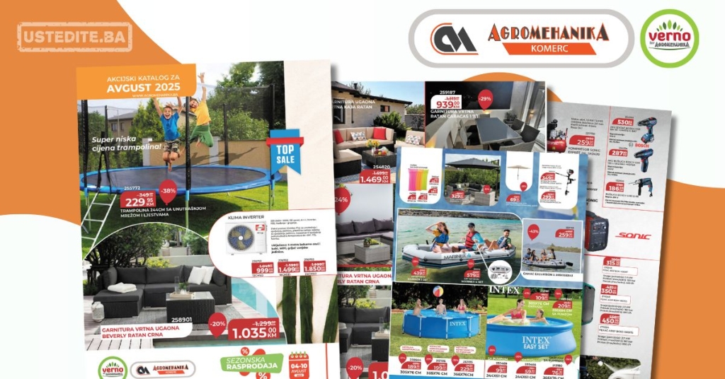 Verno by Agromehanika katalog avgust 2025.