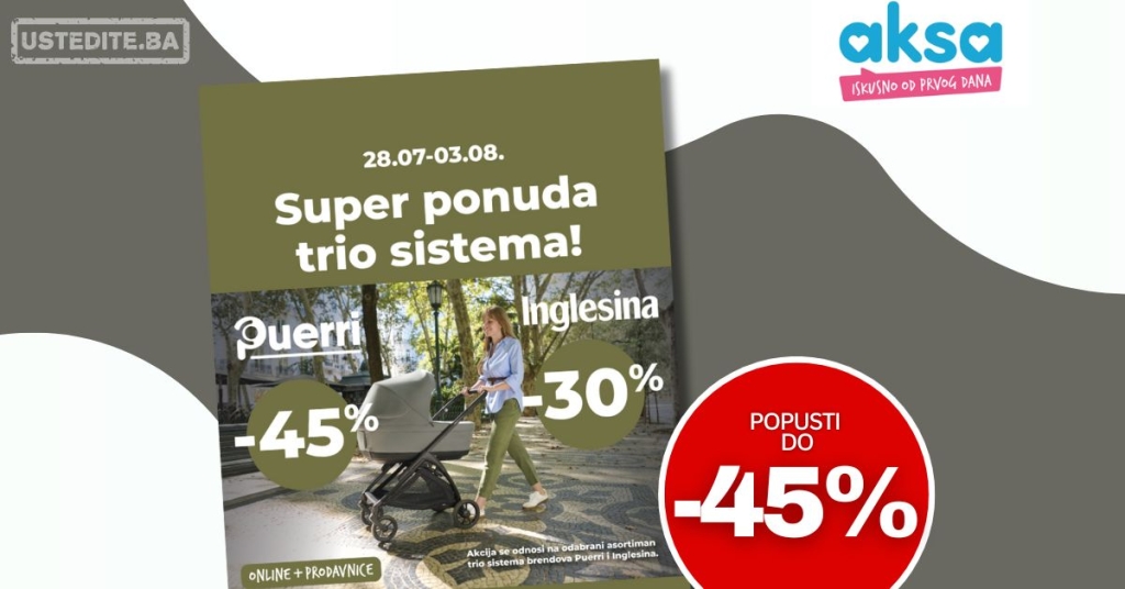 Aksa akcija KOLICA 28.7-3.8.2025.