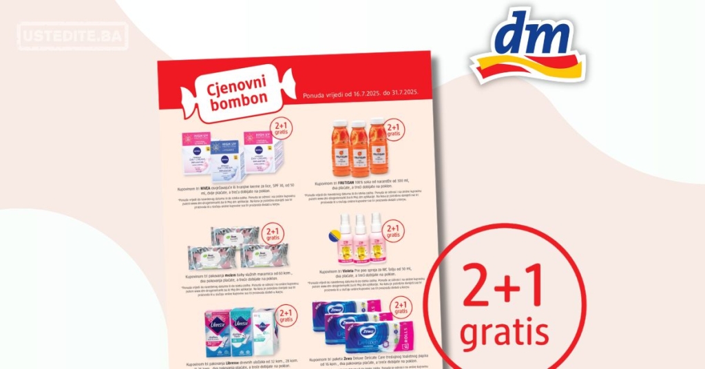 dm CJENOVNI BOMBON – akcija do 31.7.2025.