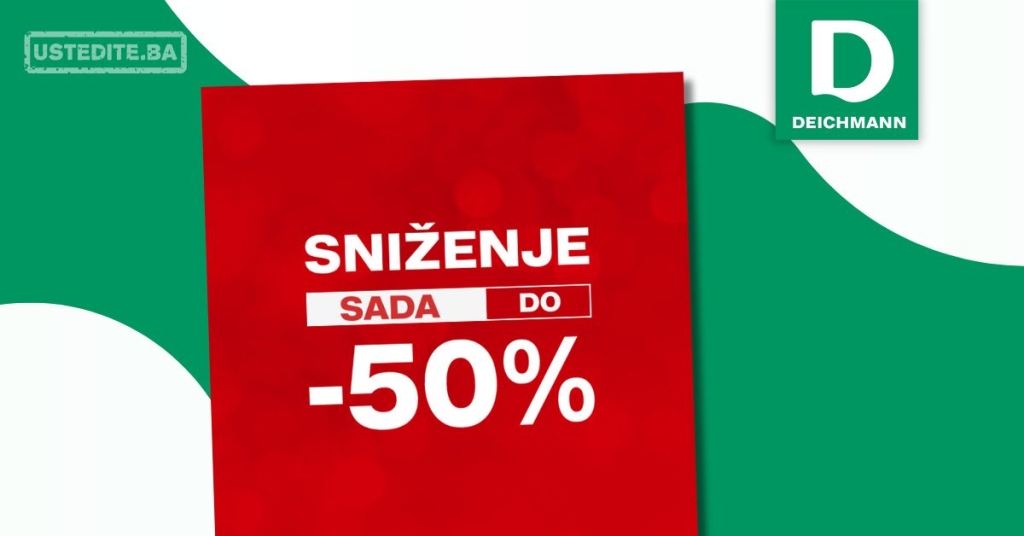 Deichmann SNIŽENJE do 50% 7-20.7.2025.