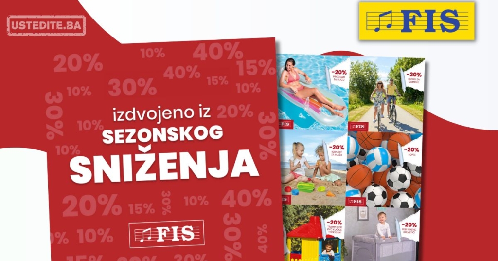 Fis SEZONSKO SNIŽENJE – akcija do 15.8.2025.