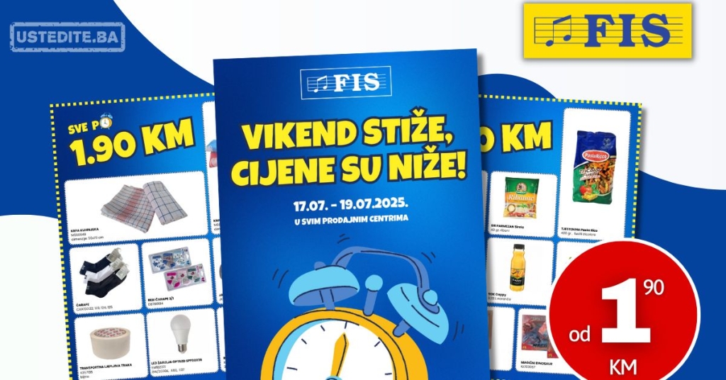 Fis vikend akcija 17-19.7.2025.
