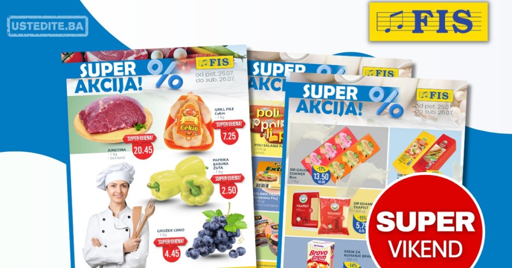Fis vikend akcija 25-26.7.2025.