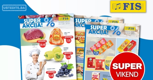 Fis vikend akcija 25-26.7.2025.