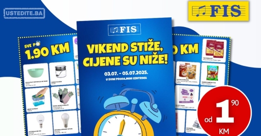 Fis vikend akcija 3-5.7.2025.